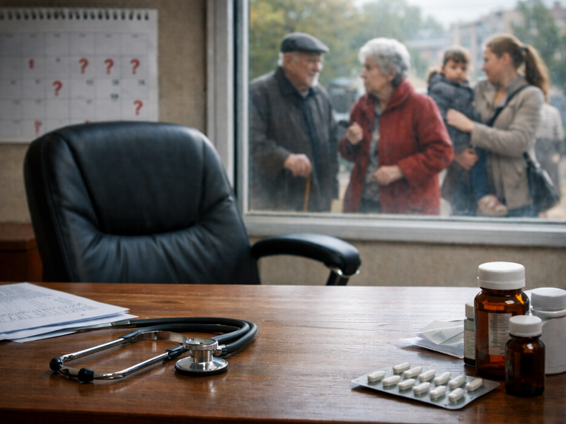 Krízisben az alapellátás: egyre több az üres háziorvosi praxis Magyarországon