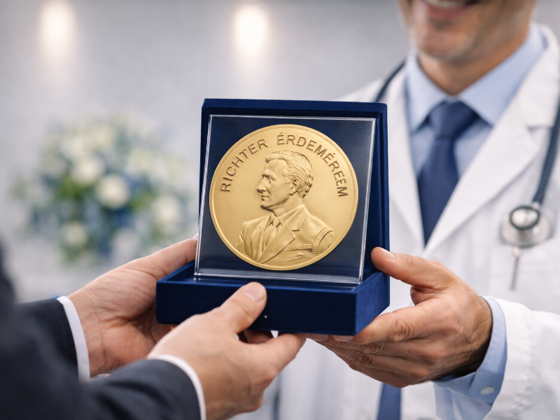 Megnyílt a Richter Érdemérem Díj 2026-os pályázati időszaka